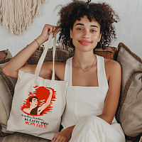 ΜΕΧΡΙ ΕΔΩ - Πάνινη τσάντα Cult Collection MemoryBox