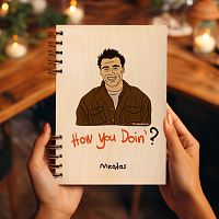 How you Doin' ? - Ξύλινο Ημερολόγιο Ατζέντα Cult Collection MemoryBox