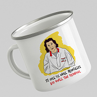 ΔΥΟ ΦΟΡΕΣ ΤΟΝ ΠΕΡΝΑΜΕ - Κούπα Eμαγιέ Cult Collection MemoryBox