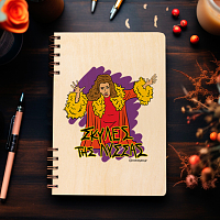 ΣΚΥΛΕΣ ΤΗΣ ΛΥΣΣΑΣ - Ξύλινο Ημερολόγιο Ατζέντα Cult Collection MemoryBox