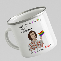 Θεία Σταματίνα - Κούπα Vintage Eμαγιέ MemoryBox