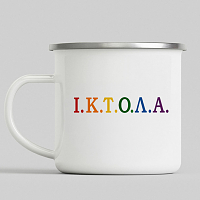 Ι.Κ.Τ.Ο.Λ.Α - Κούπα Vintage Eμαγιέ MemoryBox