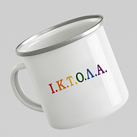 Ι.Κ.Τ.Ο.Λ.Α - Κούπα Vintage Eμαγιέ MemoryBox