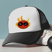 Deadpool on fire - Καπέλο
