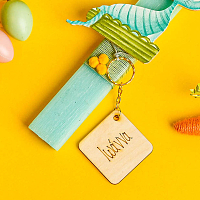 Γατούλα - Λαμπάδα  Χειροποίητη