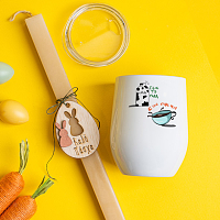 Είσαι το γάλα στον καφέ μου - Λαμπάδα Με Κούπα Θερμός