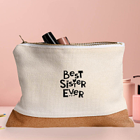 Best sister ever  - Τσαντάκι - Νεσεσέρ