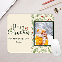 Xmas flower - Mousepad