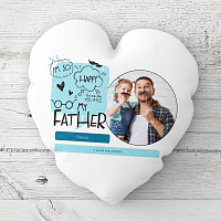 Happy For You Father - Μαξιλάρι Με Γέμιση