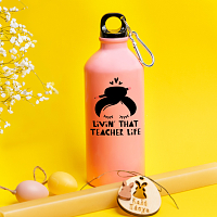 Living That Teacher Life - Λαμπάδα Με Ποδηλατικό Μπουκάλι 600ml