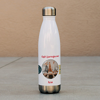 HO HO HO  - Μπουκάλι Θερμός 500ml