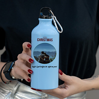 MERRY CHRISTMAS - Ποδηλατικό Μπουκάλι 600 ml