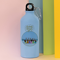 Happy New Year- Ποδηλατικό Μπουκάλι 600 ml