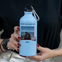 Καλά Χριστούγεννα- Ποδηλατικό Μπουκάλι 600 ml