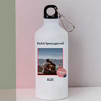 Καλά Χριστούγεννα- Ποδηλατικό Μπουκάλι 600 ml