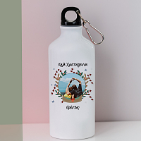 Καλά Χριστούγεννα - Ποδηλατικό Μπουκάλι 600 ml