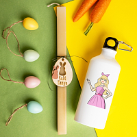 Barbiegirl - Λαμπάδα Με Ποδηλατικό Μπουκάλι 600ml