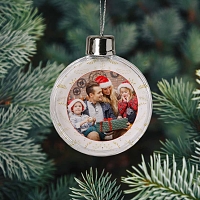 Gold Xmas Pattern - Χριστουγεννιάτικη Μπάλα