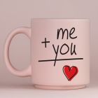 Me + you - Κούπα Πούδρα MemoryBox - Pastel Ροζ