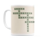 Pastel Green - Κούπα MyScrabble - Λευκό