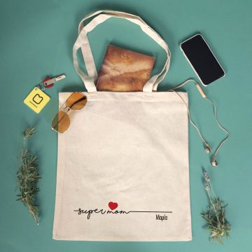 SuperMom - Πάνινη Τσάντα