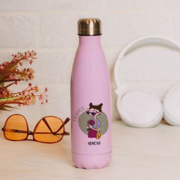 Ταύρος - Μπουκάλι Θερμός 500ml - Μωβ