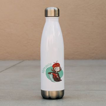 Καρκίνος - Μπουκάλι Θερμός 500ml - Λευκό