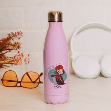 Καρκίνος - Μπουκάλι Θερμός 500ml - Μωβ