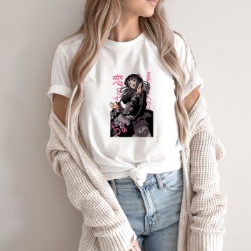 Stella Anime -  Organic Vegan T-Shirt Unisex - Λευκό