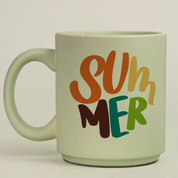 SUMMER - Κούπα Πούδρα MemoryBox - Pastel Πράσινο