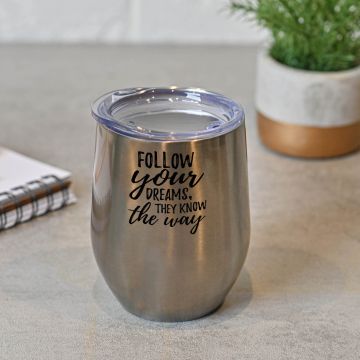 Follow Your Dreams - Κούπα Θερμός 355ml - Μεταλλικό