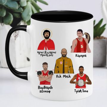 Παρατσούκλια Ιωάννου Ολυμπιακού - Κούπα MemoryBox - Μαύρο