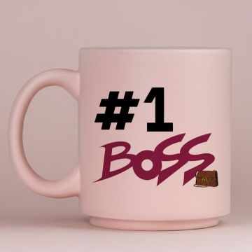 #1 Boss W - Κούπα Πούδρα MemoryBox - Pastel Ροζ