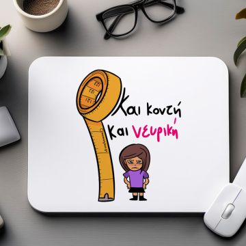Και Κοντή Και Νευρική - Mousepad