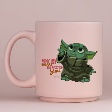 May My Heart Be With You - Κούπα Πούδρα MemoryBox - Pastel Ροζ