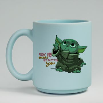 May My Heart Be With You - Κούπα Πούδρα MemoryBox - Pastel Γαλάζιο