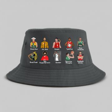Τα παρατσούκλια του Ιωάννου - Καπέλο Bucket MemoryBox - Γκρι