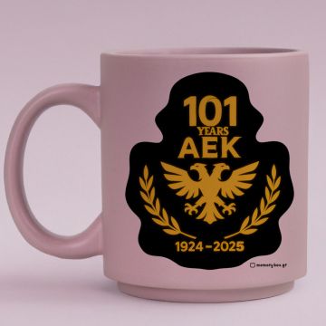 101 Years ΑΕΚ - Κούπα Πούδρα MemoryBox - Pastel Λιλά