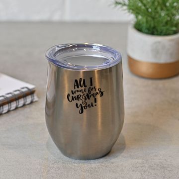All I Want For Christmas - Κούπα Θερμός 355ml - Μεταλλικό