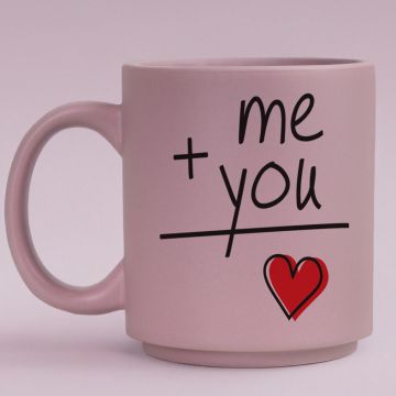 Me + you - Κούπα Πούδρα MemoryBox - Pastel Λιλά