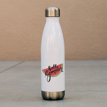 Summer Watermelon - Μπουκάλι Θερμός 500ml - Λευκό