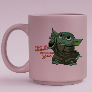 May My Heart Be With You - Κούπα Πούδρα MemoryBox - Pastel Λιλά