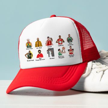 Τα παρατσούκλια του Ιωάννου - Καπέλο Trucker MemoryBox - Κόκκινο