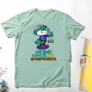 ΣτρουμφοBoss - Λαμπάδα Με Μπλούζα - Μέντα