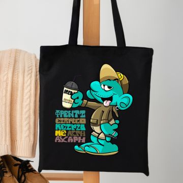 ΣτρουμφοΚαφεδούμπας - Πάνινη τσάντα MemoryBox - Μαύρο