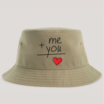 Me + you - Καπέλο Bucket MemoryBox - Μπεζ
