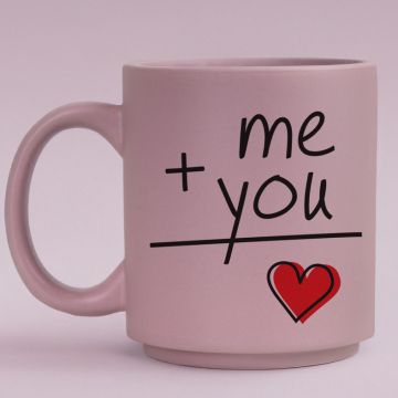 Me + you - Κούπα Πούδρα MemoryBox - Pastel Λιλά