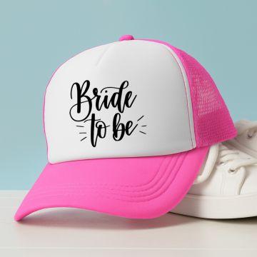 Bride to be - Καπέλο Trucker MemoryBox - Ροζ