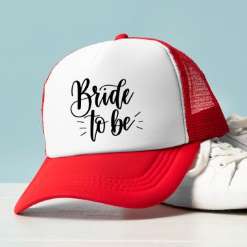 Bride to be - Καπέλο Trucker MemoryBox - Κόκκινο