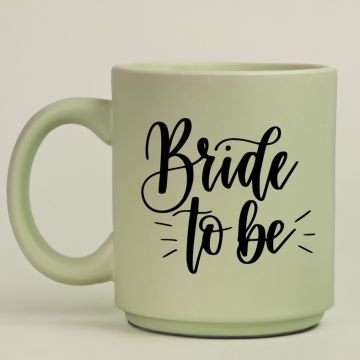 Bride to be - Κούπα Πούδρα MemoryBox - Pastel Πράσινο
